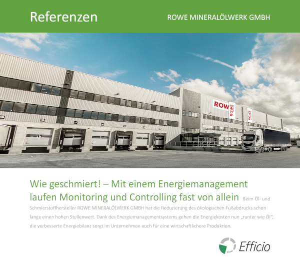 Referenzbericht ROWE Mineralölwerk GmbH